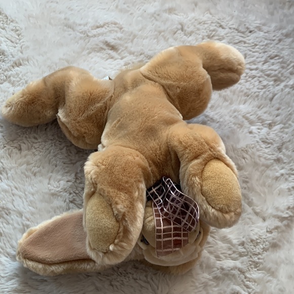 HEARTWARMERS CARLTON CARDS BROWN EASTER BUNNY RABBIT PLUSH STUFFED ANIMAL - SOFT - Picture 6 of 9